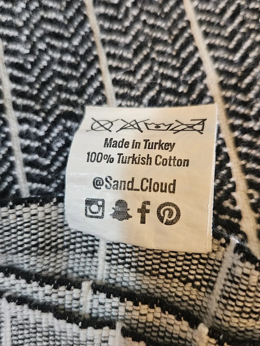 Sand Cloud Turkish Beach Towel Sand Free Organic Turkish Cotton Quick Dry